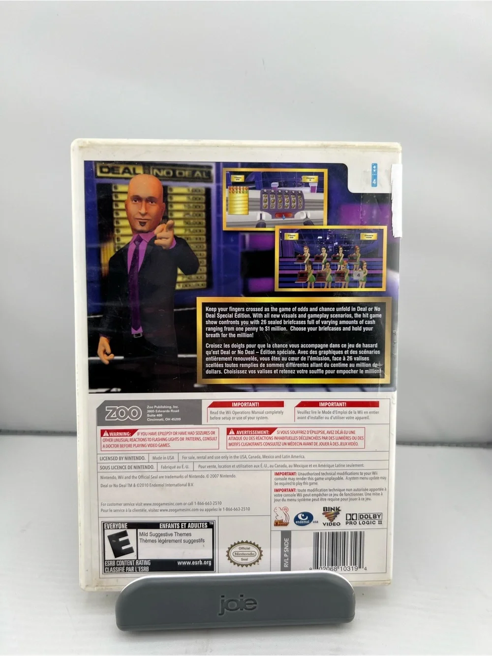 📀Wii Deal or No Deal Special Edition () - White Case